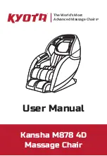 KYOTA Kansha M878 4D User Manual preview