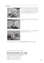 Preview for 4 page of Kyoto Kagaku Ear Examination Simulator Instruction Manual