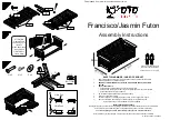 Preview for 1 page of Kyoto Francisco Assembly Instructions