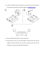 Предварительный просмотр 3 страницы Kyoto GALLWAY SOFA BED Assembly Instructions