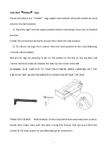 Предварительный просмотр 4 страницы Kyoto GALLWAY SOFA BED Assembly Instructions