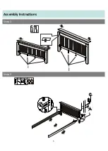 Предварительный просмотр 5 страницы Kyoto Shaker Style 6’0ft Bed Assembly Instructions Manual