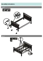 Предварительный просмотр 6 страницы Kyoto Shaker Style 6’0ft Bed Assembly Instructions Manual