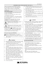 Preview for 1 page of KYOWA WDS-500BE Instruction Manual