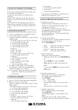 Preview for 2 page of KYOWA WDS-500BE Instruction Manual