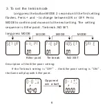 Предварительный просмотр 6 страницы KYTO KYTO2565 User Manual