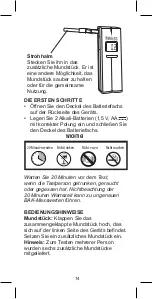 Preview for 14 page of Kyutec KT1023 User Manual