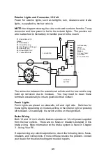 Preview for 69 page of KZ RV SPORTSMEN LE Manual