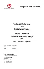 Предварительный просмотр 1 страницы L-3 Communications Targa DTU40SA-50A-2 Technical Reference And Installation Manual