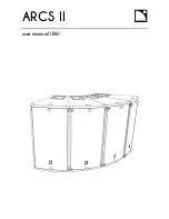 Preview for 1 page of L-Acoustics ARCS II User Manual