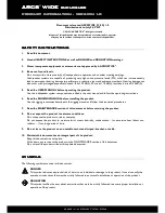 Preview for 2 page of L-Acoustics ARCS WIDE Product Information