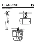 L-Acoustics CLAMP250 Owner'S Manual preview