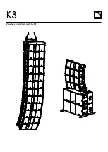 Предварительный просмотр 1 страницы L-Acoustics K Series Owner'S Manual