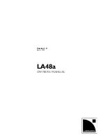 L-Acoustics LA48A User Manual предпросмотр