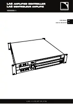 Preview for 1 page of L-Acoustics LA8 User Manual