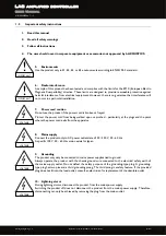 Preview for 4 page of L-Acoustics LA8 User Manual