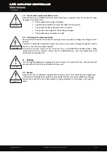 Preview for 6 page of L-Acoustics LA8 User Manual