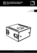 Preview for 1 page of L-Acoustics SB118 User Manual