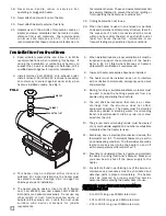 Preview for 6 page of L.B. White Director CP100AKI Owner'S Manual And Instructions