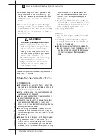 Preview for 18 page of L.B. White Foreman CI500 Owner'S Manual And Instructions