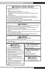 Preview for 3 page of L.B. White Premier TS040 Owner'S Manual And Instructions