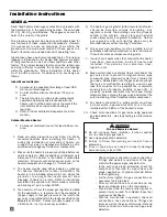 Preview for 8 page of L.B. White Therma Grow HW220 Owner'S Manual And Instructions