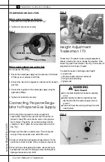 Preview for 14 page of L.B. White Tradesman 400 Dual Fuel Owner'S Manual And Instructions