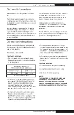 Preview for 5 page of L.B. White Volt 18-3 Owner'S Manual And Instructions