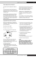 Preview for 5 page of L.B. White Volt 3 Owner'S Manual And Instructions