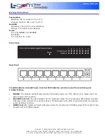 Предварительный просмотр 2 страницы l-com LC-SW805G User Manual