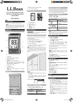 Preview for 1 page of L.L.Bean 0KSV1 User Manual