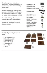 Preview for 3 page of L.L.Bean HOME Mission Cabinet Small Quick Start Manual