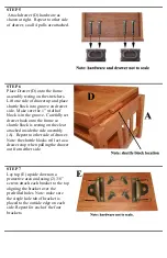 Предварительный просмотр 3 страницы L.L.Bean MISSION COFFEE TABLE Quick Start Manual