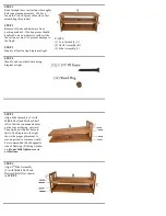 Preview for 2 page of L.L.Bean MISSION MEDIA CENTER Assembly Instructions