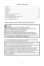 Preview for 3 page of L Lab Solderite SGS-2005L User Manual