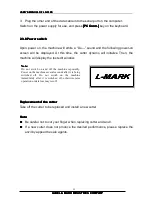 Preview for 22 page of L-Mark LK-330E User Manual