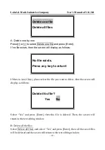 Preview for 43 page of L-Mark LK-360 User Manual