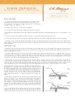 L.R. Baggs Ribbon Transducer Installation Manual & Users Manual предпросмотр