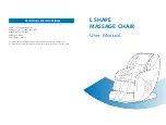 L SHAPE MASSAGE CHAIR User Manual preview