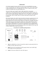 Предварительный просмотр 4 страницы L2 Audio WMP12H Owners Manual And Instruction Manual