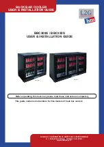 Preview for 8 page of L2G BM Productions BBC208S User'S Installation Manual