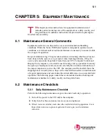 Preview for 144 page of L3 comminications SERIES 5000 Operation And Maintenance Manual