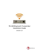 L3 Mobile-Vision TB-100 Installation Manual preview