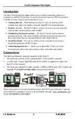 Предварительный просмотр 3 страницы L3 Systems KeyAT-4 Manual