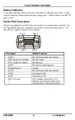 Предварительный просмотр 4 страницы L3 Systems KeyAT-4 Manual