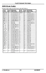 Предварительный просмотр 17 страницы L3 Systems KeyAT-4 Manual