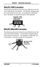 Preview for 6 page of L3 Systems WristPC Manual