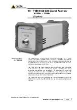 Preview for 73 page of L3 NARDA PMM 9010 User Manual