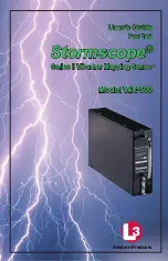 Предварительный просмотр 1 страницы L3 Stormscope II Series User Manual