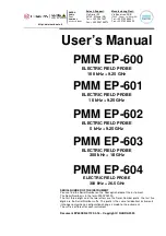 L3Harris narda PMM EP-600 User Manual предпросмотр